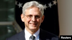 FILE - Appeals Court Judge Merrick Garland.