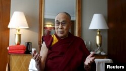 西藏流亡精神领袖达赖喇嘛