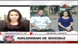 Kunjungan ke Google: Delegasi Indonesia Bertemu Sergery Brin