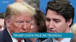 Trump Chita Pale ak Trudeau
