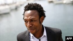 Le co-fondateur de l'ONG Nasco, Ousman Umar, à Barcelone, le 25 mai 2018.