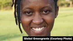Winnie Asiti, A young Kenyan environmental activist and a leader of the global climate youth movement