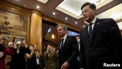 FILE PHOTO: U.S. Secretary of State Antony Blinken visits China