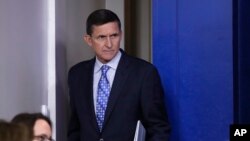 L'ancien conseiller à la sécurité nationale de la Maison Blanche Michael Flynn, à Washington, le 1er février 2017.