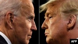 Donald Trump and Joe Biden combo