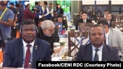 Ronsard Malonda, Secrétaire technique national exécutif de la CENI, choisi par certains groupes religieux pour diriger la centrale électorale, ici le 4 septembre 2018. (Facebook/CENI RDC)