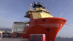 VOA Afrique avec les migrants secourus à Messine en Sicile