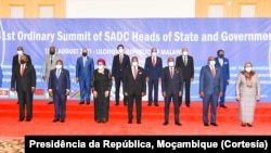 Presidentes dos países integrantes da SADC, Lilongwe, Malawi