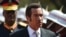 ARCHIVES - Le président Ian Khama à Gaborone, au Botswana, le 28 octobre 2014.