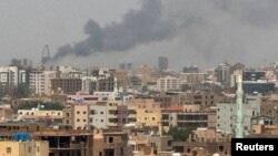 ፎቶ ፋይል፦ በሱዳን ጦር እና በወታደራዊ ሃይሎች መካከል በተፈጠረ ግጭት በከተማው የሚታይ ጭስ፣ ካርቱም እአአ መስከረም 2024