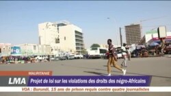 Projet de loi sur les violations des droits de l’homme en Mauritanie