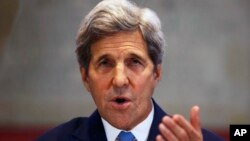 Menlu AS John Kerry masih mengharapkan adanya solusi yang langgeng bagi perdamaian Israel-Palestina (foto: dok).