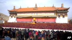 四川阿坝格尔登寺（资料照）