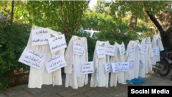 اعتراض پرستاران در شیراز