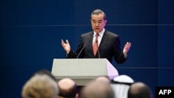 왕이 중국 공산당 중앙외사판공실 주임 겸 외교부장 (자료사진)