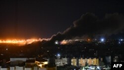 حملات تهاجمی اسراییل در روز‌های اخیر صد‌ها کشته در لبنان برجا گذاشته است (تصویر از آرشیف صدای امریکا)