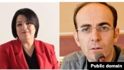  Jurnalist Şahnaz Bəylərqızı və arqument.az saytının baş redaktoru Şəmşad Ağa