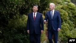 جو بایدن، رییس جمهور ایالات متحده و شی جنپینگ، رییس جمهور چین