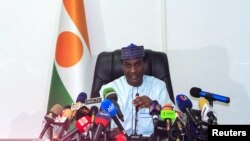 Waziri mkuu mteule wa kijeshi wa Niger Minister Ali Mahamane Lamine Zeine 