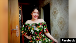 FILE: Ven Rachana (above) sold women's clothes and cosmetics on a Facebook page called the Thai Srey Neang Online Shop. (Facebook)