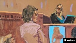 Ilustracija sa suđenja u new Yorku