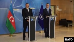 İlham Əliyev və Yens Stoltenberq