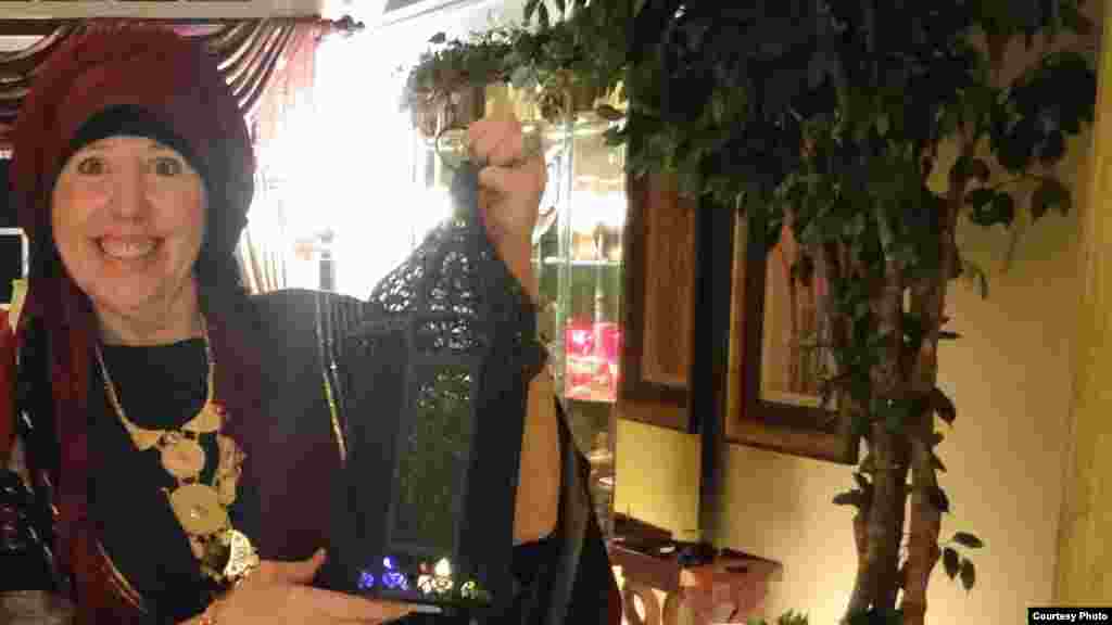 El Ayouby says no Ramadan celebration is complete without a lantern (I. El Ayouby)