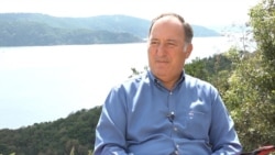 Retired admiral Cem Gurdeniz is the architect of the “Blue Homeland” doctrine, which calls for Turkey to reassert itself as a maritime power. (Dorian Jones/VOA)