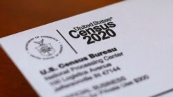 FILE - This April 5, 2020, photo shows an envelope containing a 2020 census letter mailed to a U.S. resident in Detroit.