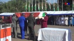 Bidiyon yadda a Jamhuriyar Nijar aka gudanar da jana’izar tsohon shugaban kasa Tandja Mamadou inda daruruwan mutane suka hallara.