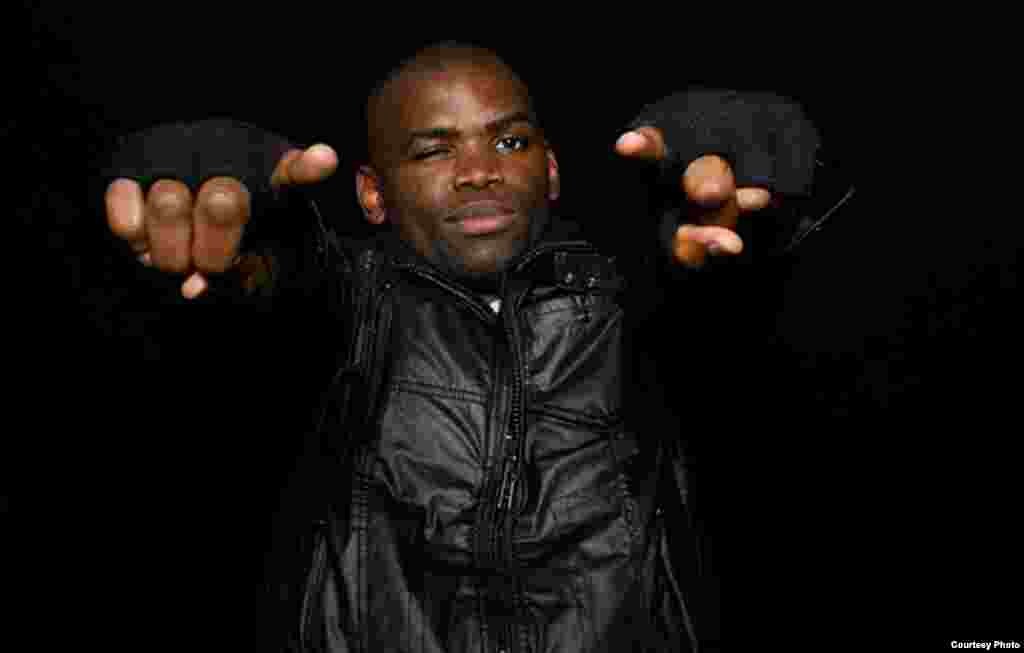 Siv Ngesi … South Africa’s self-styled ‘Ace of Race’ (Courtesy S. Ngesi)