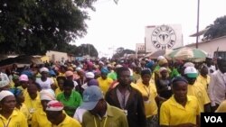 Manifestação nas Lundas em Janeiro