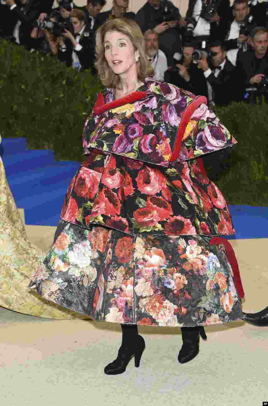 肯尼迪总统的女儿，前美国驻日本大使卡罗琳&middot;肯尼迪。