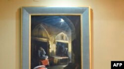 Afghan presidential candidates Abdullah Abdullah looks on as he speaks during an interview with AFP at the Sapedar Palace in Kabul on November 5, 2019. 