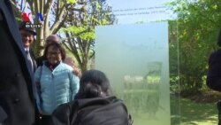 ពលរដ្ឋ​ខ្មែរ​នៅ​ទីក្រុង​ប៉ារីស សម្ពោធ​ស្តូប​អនុស្សាវរីយ៍​ជនរងគ្រោះ​សម័យ​ខ្មែរក្រហម