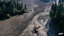 ასე გამოიყურება მდინარე ჭანჭახის ხეობა