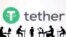 Foto ilustrasi yang menampilkan logo dari perusahaan Tether. (Foto: Reuters/Dado Ruvic)