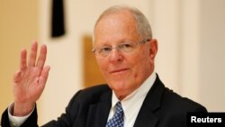 Peru's President Pedro Pablo Kuczynski attends the APEC Economic Leaders' Meeting in Danang, Vietnam, Nov. 11, 2017. 