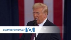 Correspondant VOA : les premières déclarations du président Trump