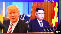 Shugaba Trump da Shugaba Kim Jung Un