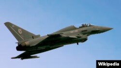 Pesawat Eurofighter Typhoon 2. (Foto: Wikipedia)