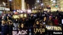 Protests in New York 