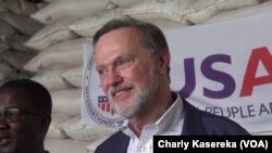 Le sous-secrétaire d’Etat américain Tibor Nagy à Goma, en RDC, le 14 mars 2019. (VOA/Charly Kasereka)