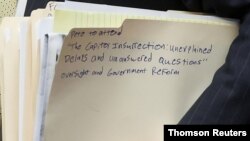 House Oversight and Reform Committee holds hearing on January 6 attack on the U.S. Capitol in Washington, May 12, 2021.