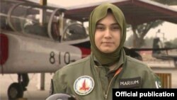 ہلاک ہونے والی خاتون پائلٹ مریم مختیار