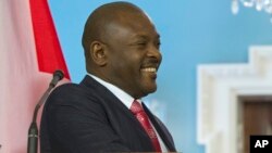 Le président burundais, Pierre Nkuruziza