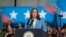 FILE - U.S. Vice President and Democratic presidential candidate Kamala Harris speaks at the Hendrick Center for Automotive Excellence on the Scott Northern Wake Campus of Wake Tech Community College in Raleigh, North Carolina, Aug. 16, 2024.