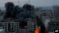 Izraelski napad na Gazu kao odgovor na operaciju Hamsa (Foto: AP/Adel Hana)