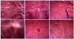 The surface of Mars directly below NASA's Mars Perseverance rover is seen using the Rover Down-Look Camera in a combination of images acquired Feb. 22, 2021. (NASA/JPL-Caltech/Handout via Reuters)